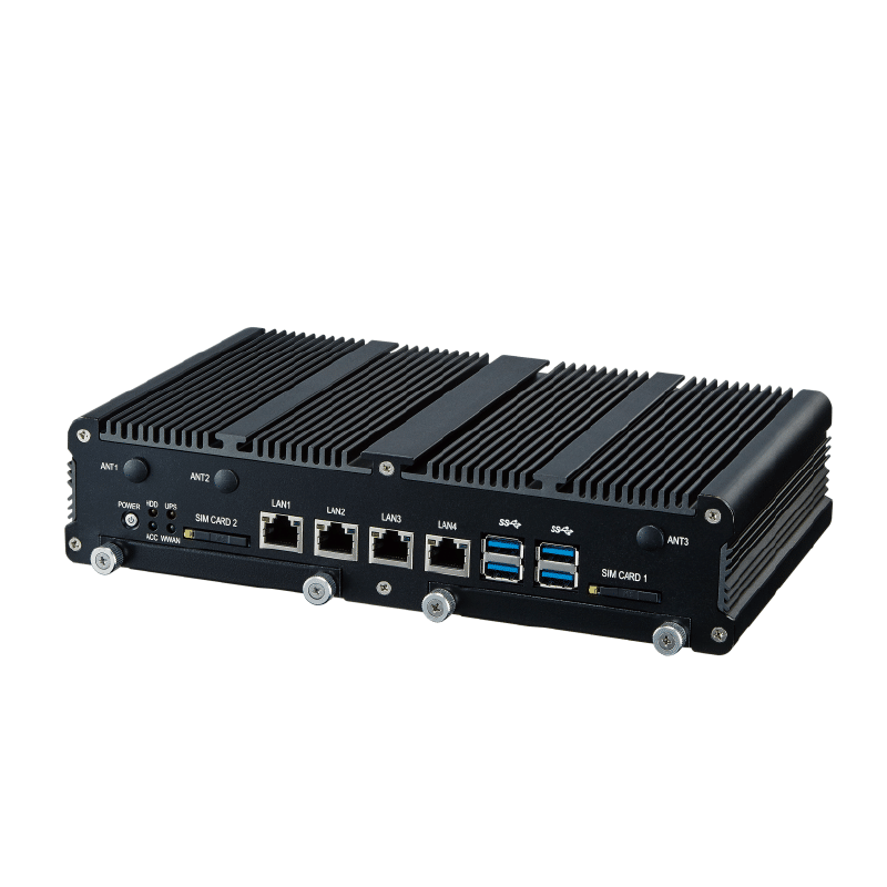 VBOX-3611-4L EN50155 認證軌道車載電腦